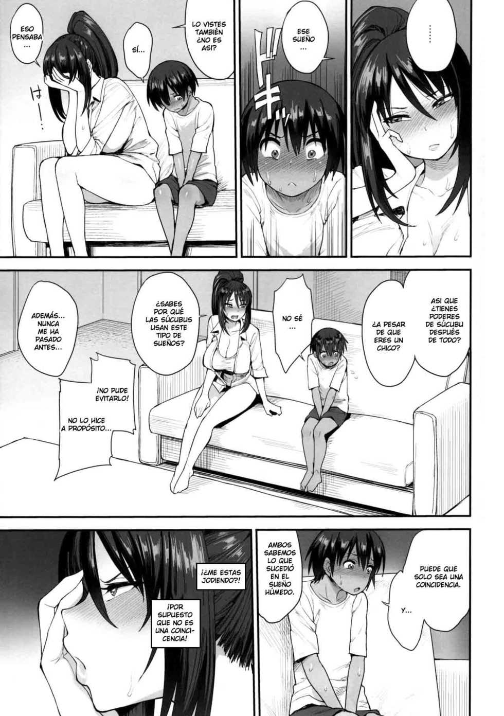 (C95) [Mousou Deguchi (Unou)] Succubus no Rinjin 2 [Spanish] [Union Anime] - Page 16