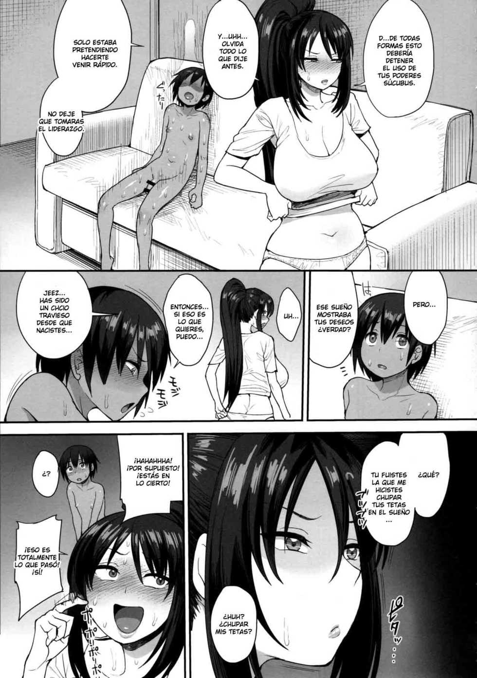 (C95) [Mousou Deguchi (Unou)] Succubus no Rinjin 2 [Spanish] [Union Anime] - Page 36