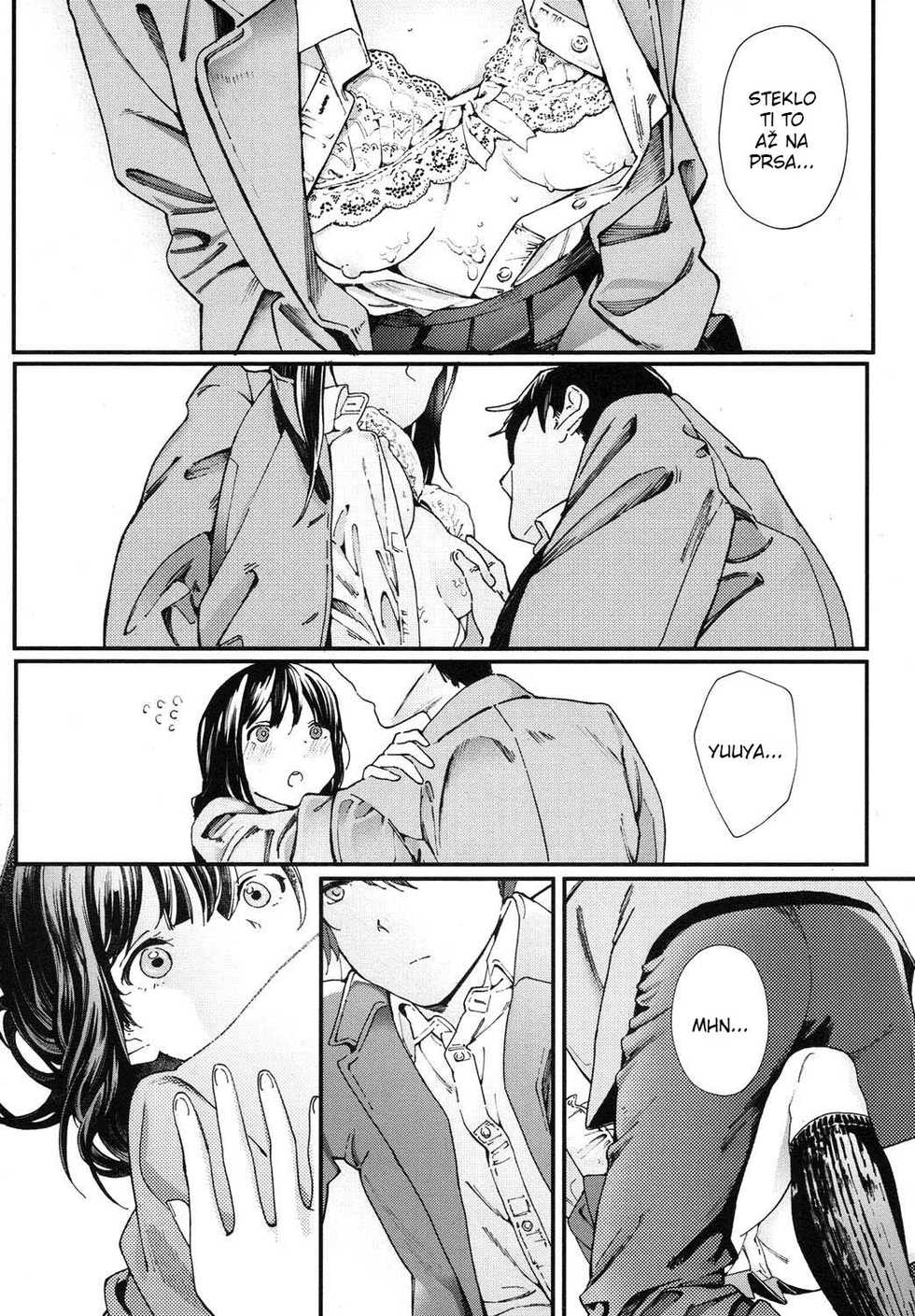 [Natsume Tsuna] Hijitsuzai Shounen Shoujo | False Reality, Boy & Girl (COMIC Koh 2017-10) [Czech] [Heart♥] [Digital] - Page 14