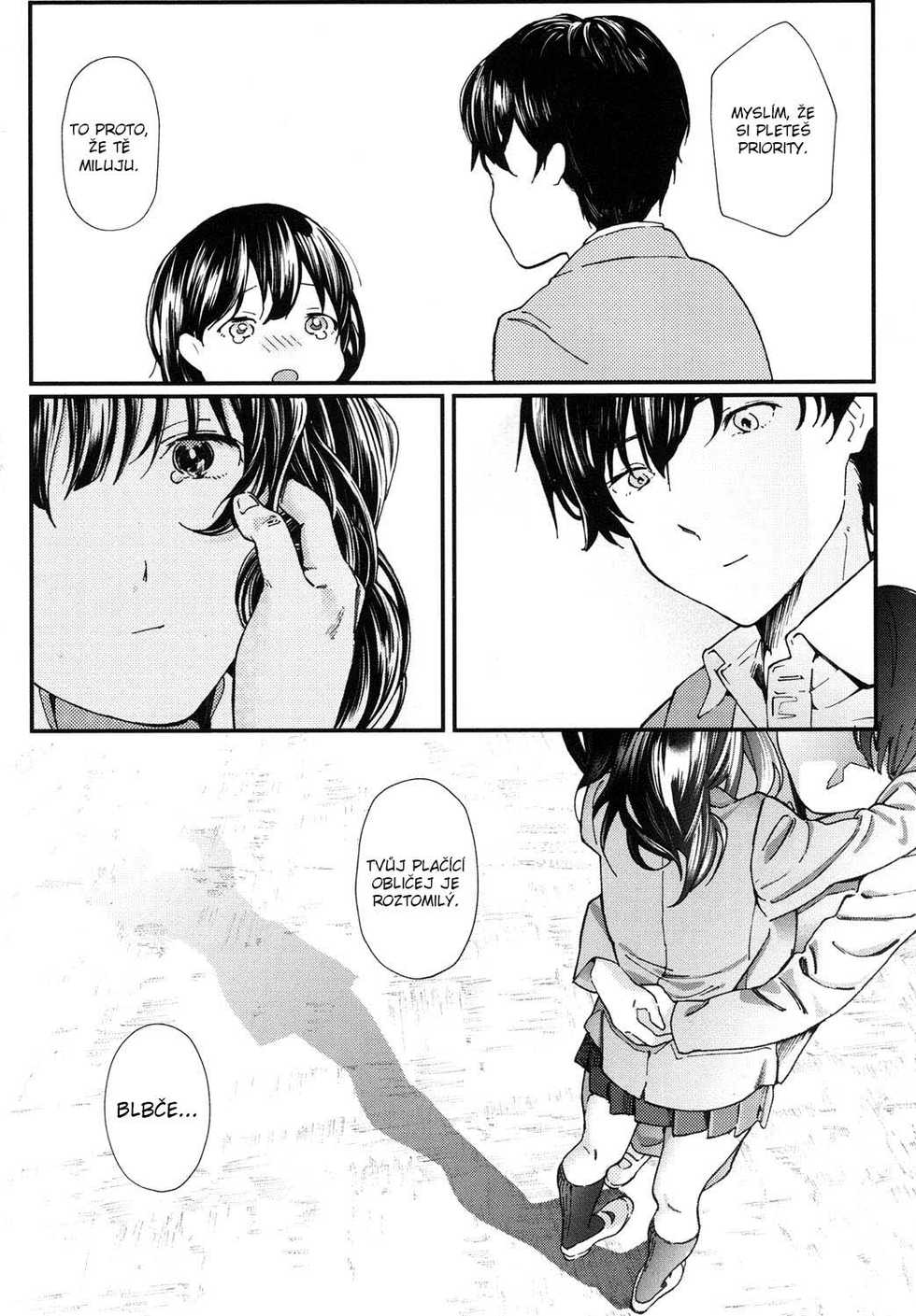 [Natsume Tsuna] Hijitsuzai Shounen Shoujo | False Reality, Boy & Girl (COMIC Koh 2017-10) [Czech] [Heart♥] [Digital] - Page 16