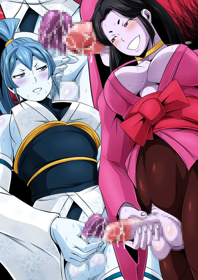 [Yoru no Okazu Shokudou (Chouriin)] Futanari Creature vol. 6 -Geki Ero!! Yukionna Tai Kerakeraonna- - Page 21