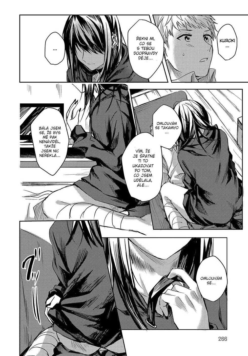 [Betty] Kimi to Itami wo Wakachi "AI" tai | I Want to Share Your Pain (COMIC Anthurium 2018-04) [Czech] [Heart♥] [Digital] - Page 12