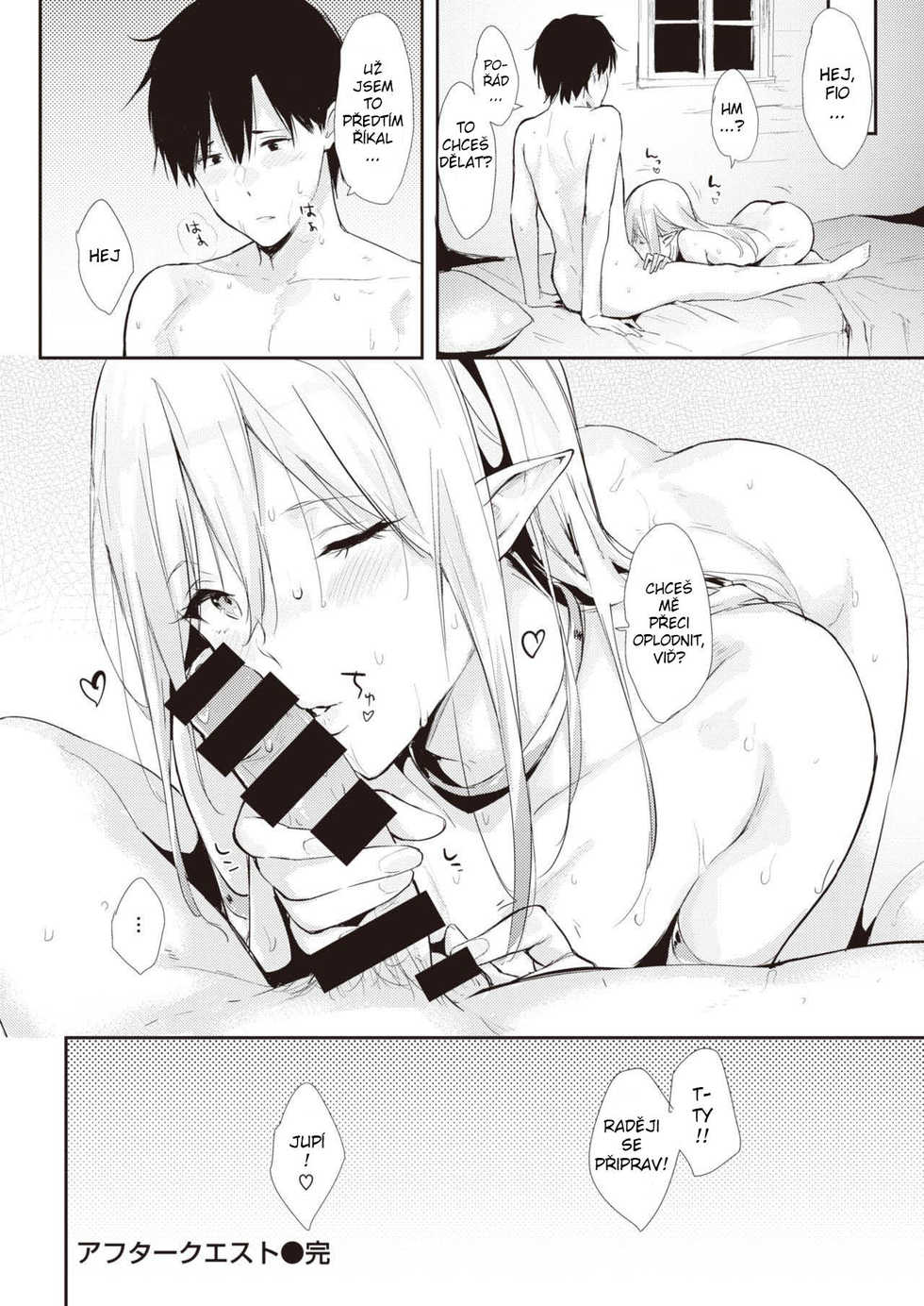 [Napata] After Quest (COMIC Kairakuten 2020-11) [Czech] [Heart♥] [Digital] - Page 24