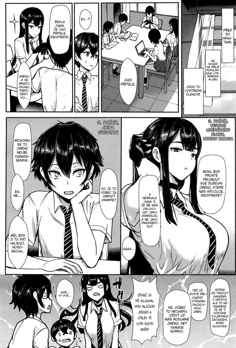 [Miyamoto Issa] Hikage no Sono e Youkoso | Welcome to the Shadow Garden (Girls forM Vol. 12) [Czech] [Heart♥] - Page 2