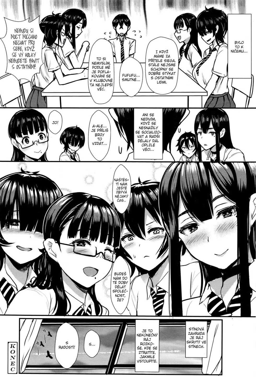 [Miyamoto Issa] Hikage no Sono e Youkoso | Welcome to the Shadow Garden (Girls forM Vol. 12) [Czech] [Heart♥] - Page 22