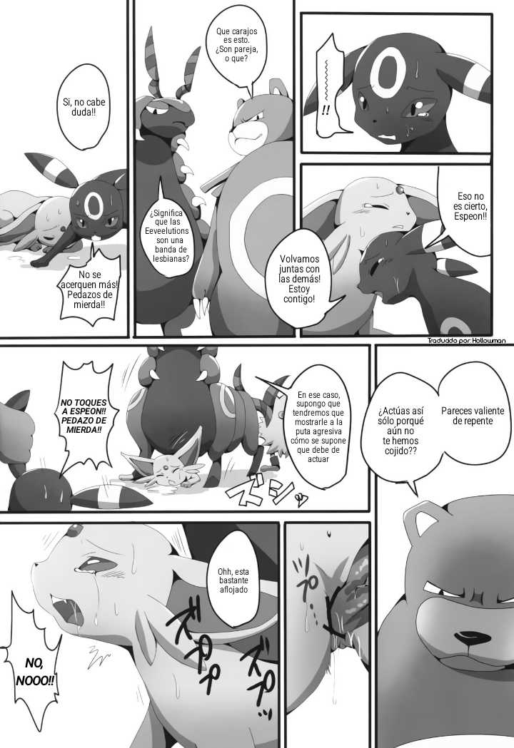 (Kemoket 2) [Kousyoudou (Bakugatou)] Taika no Utage | Festín de la degeneración (Pokémon) [Spanish] [Hollowman] - Page 19