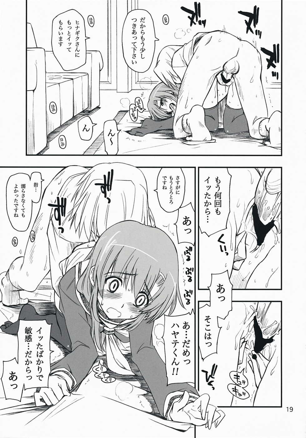 (C73) [Girigiri Nijiiro (Kamino Ryu-ya)] Nanoda! (Hayate no Gotoku!) - Page 18