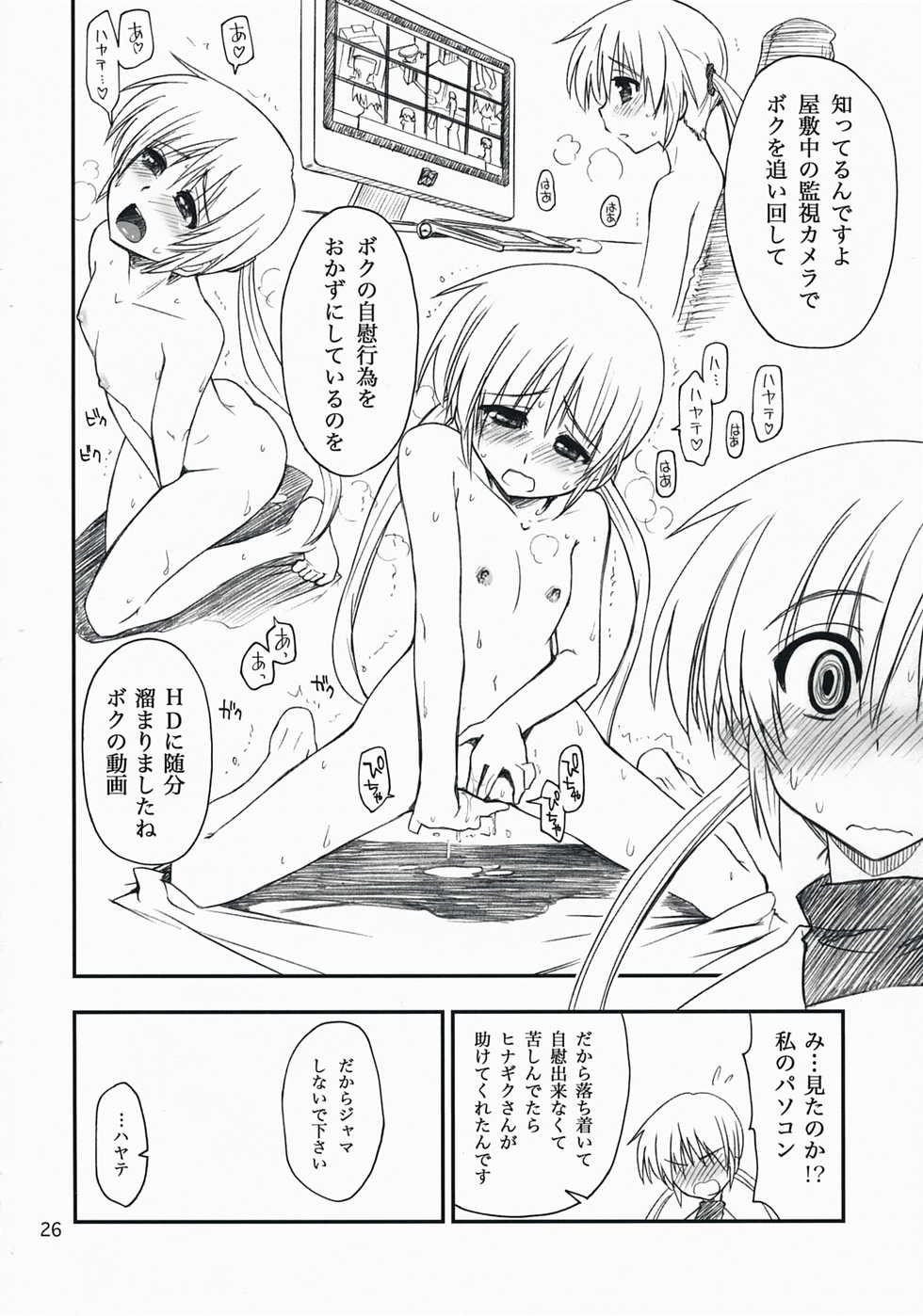 (C73) [Girigiri Nijiiro (Kamino Ryu-ya)] Nanoda! (Hayate no Gotoku!) - Page 25