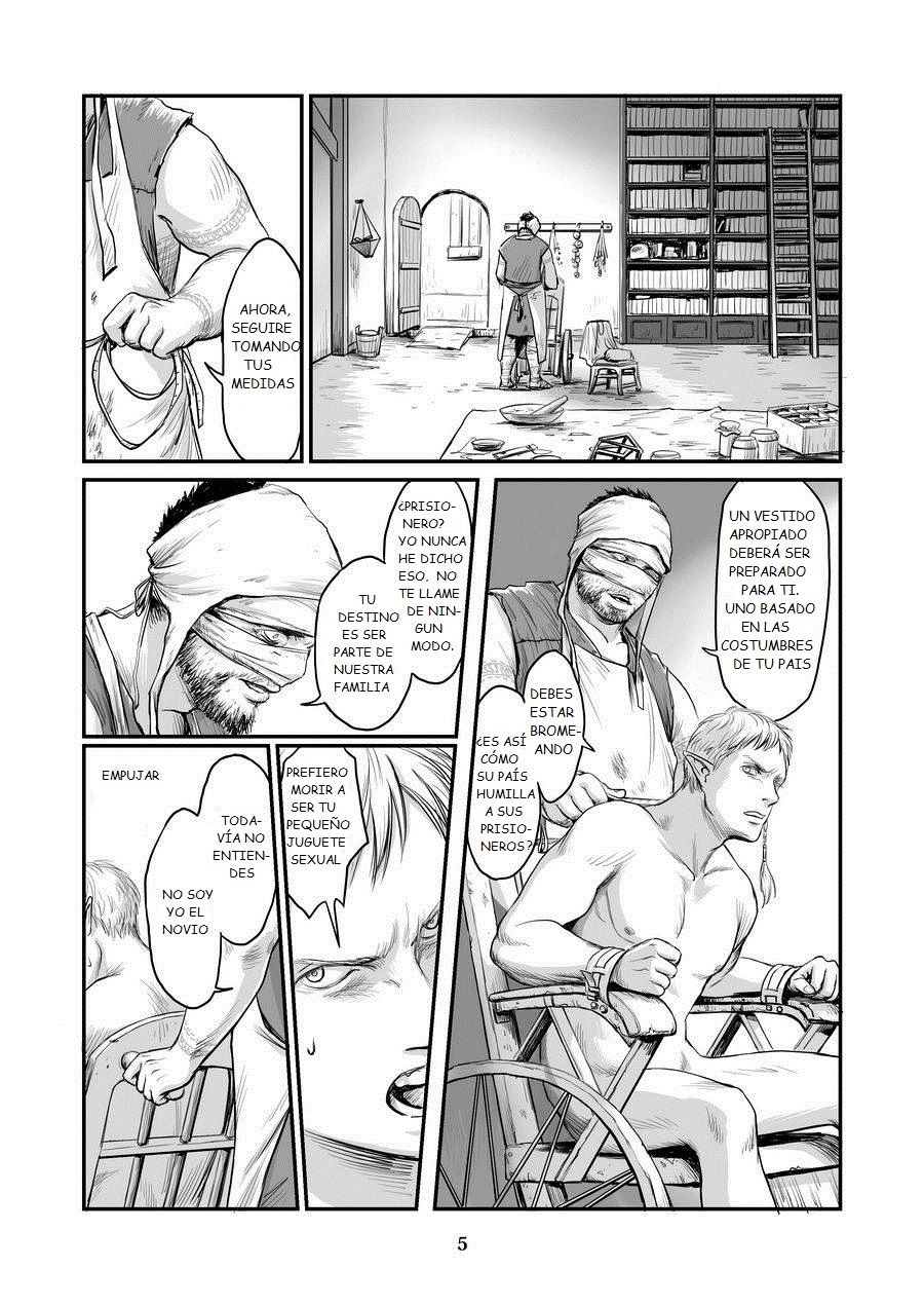 [Madobuchiya (Nishin)] Chikuhyou no Hanayome [Spanish] [Digital] - Page 5
