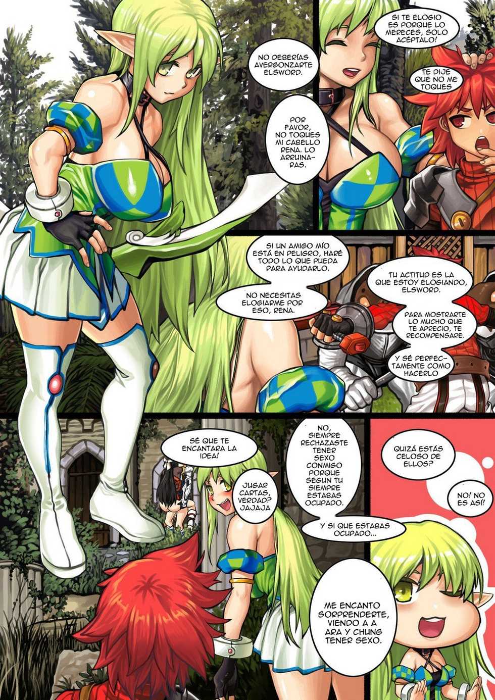 [Lucky Cat] Voluptuous Reward (Elsword) [Spanish] - Page 1