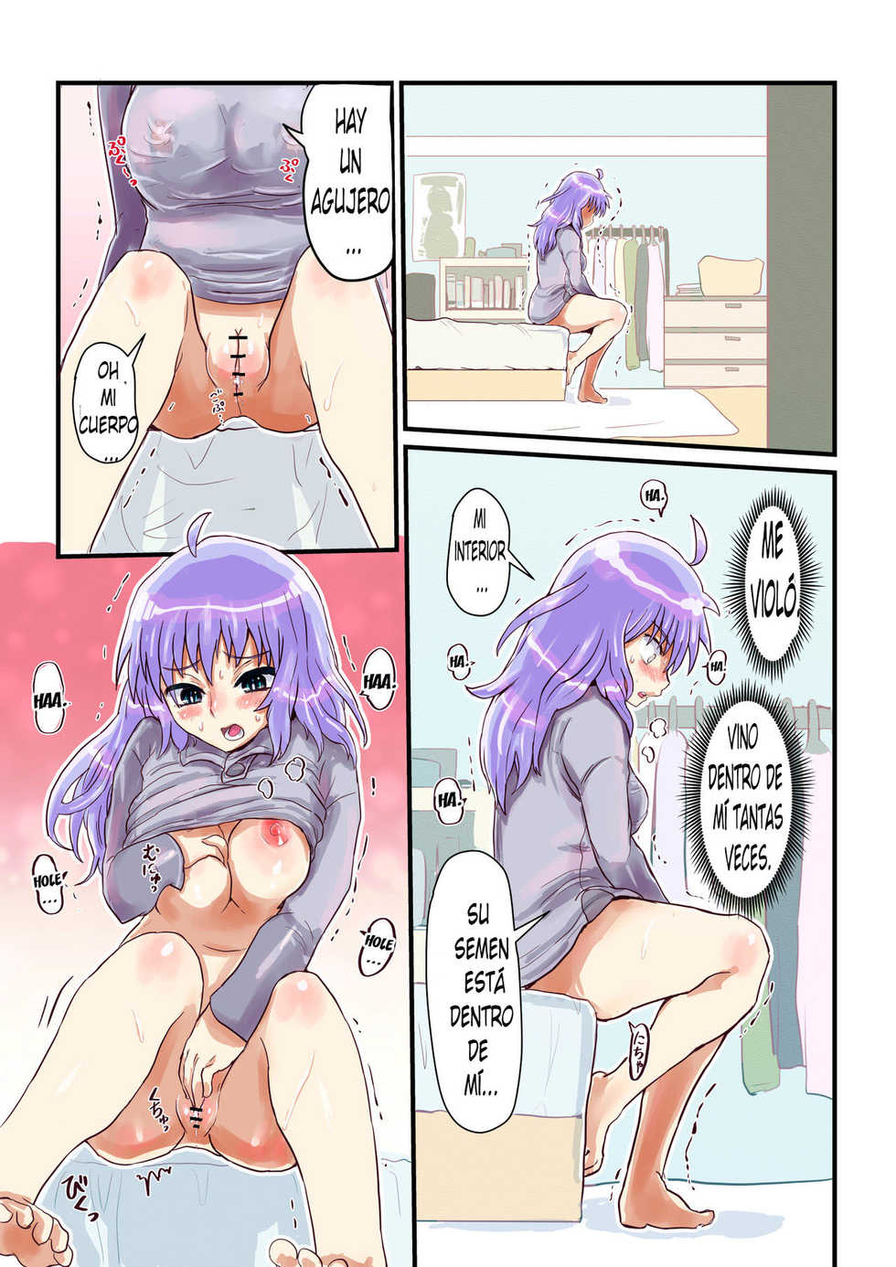 [InuCream (InuCreamice)] Nyotaika Shitara Osananajimi To [Spanish] [GenderBender Scans] [Digital] - Page 20