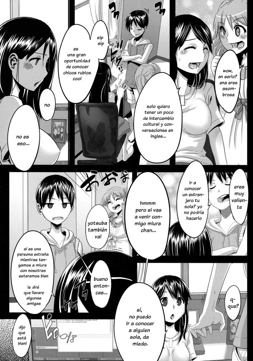 (C76) [DA HOOTCH (ShindoL)] Four Leaf Lover (Yotsubato!) [Spanish] [Ecchi Scans] - Page 7