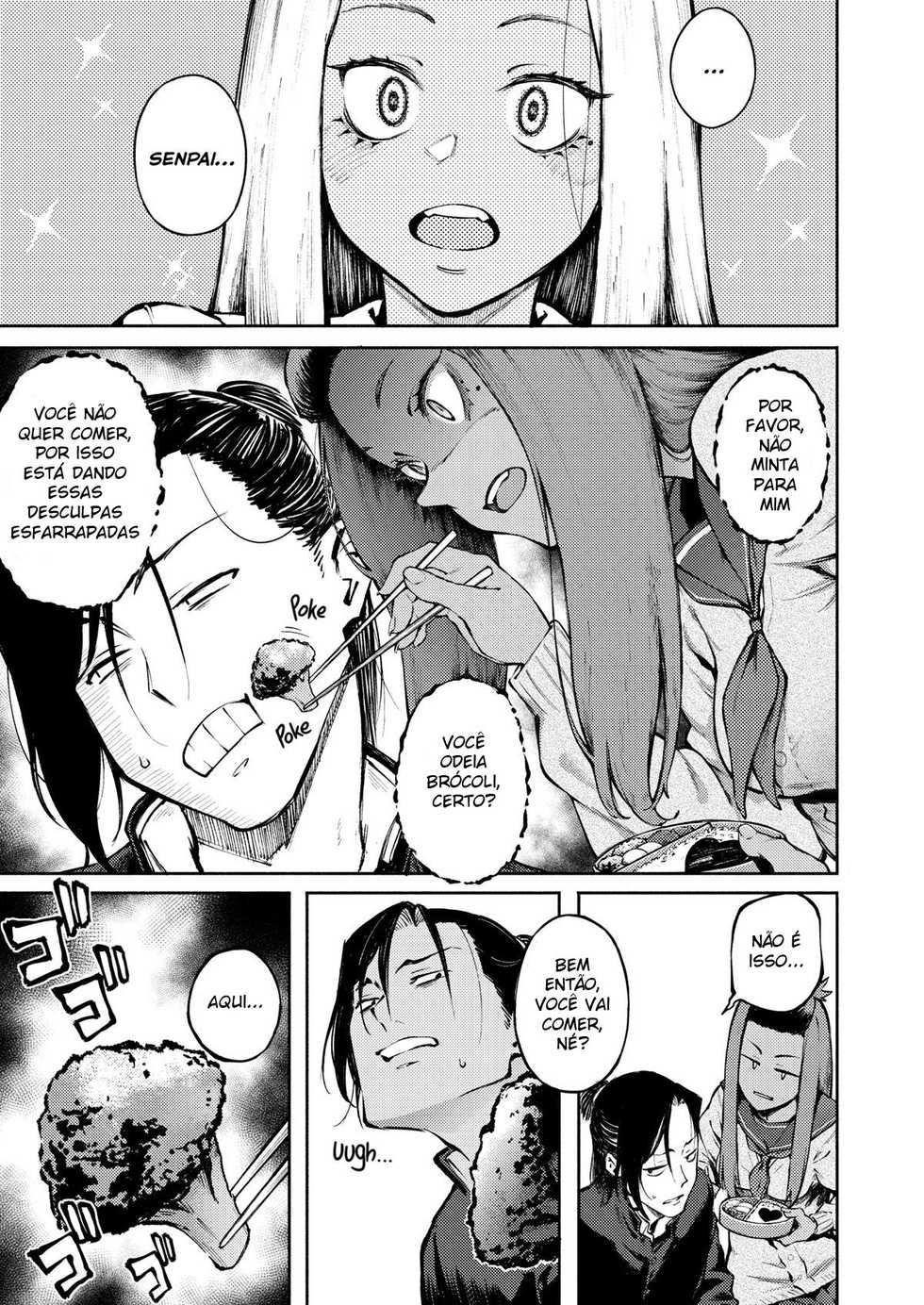 [Metsuki Warui Kyoudan (Suruga Kuroitsu)] Hyouri no Omoi | Amor de Dupla Face [Portuguese-BR] [DiegoVPR] - Page 6