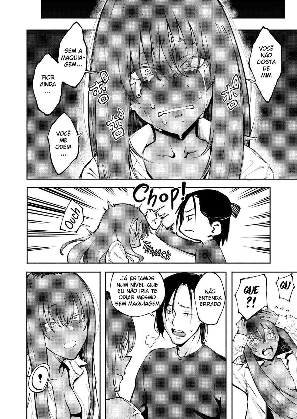 [Metsuki Warui Kyoudan (Suruga Kuroitsu)] Hyouri no Omoi | Amor de Dupla Face [Portuguese-BR] [DiegoVPR] - Page 23