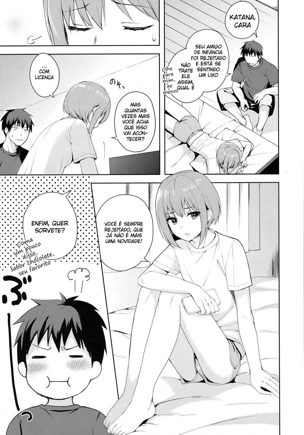(C92) [candy paddle (NemuNemu)] Kanojo-gokko [Portuguese-BR] [DiegoVPR] - Page 8