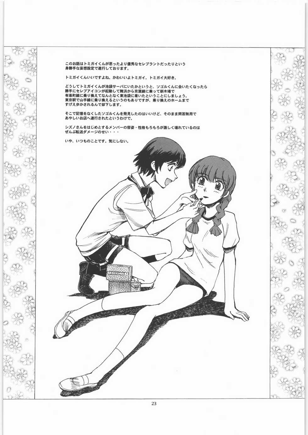 (C71) [Okinawa Taieki Gunjinkai (Yasunaga Kouichirou)] Maihama Vice (Zegapain) - Page 22
