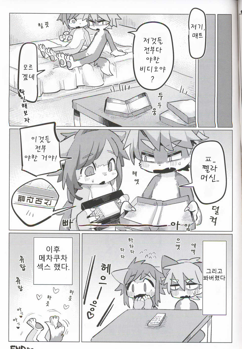 (Kansai! Kemoket 7) [Parallel World (Mosa)] Koukishin Etchi♂ | 호기심 H [Korean] [아카라이브 퍼리채널] - Page 25