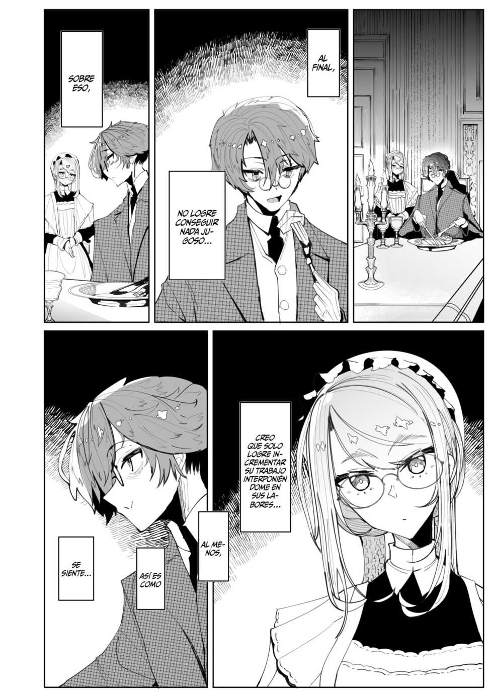 [Metro Notes (Tsumetoro)] Shinshi Tsuki Maid no Sophie-san 5 | La doncella del Caballero Sophie 5 [Spanish] [ChocolaScan] [Decensored] [Digital] - Page 13