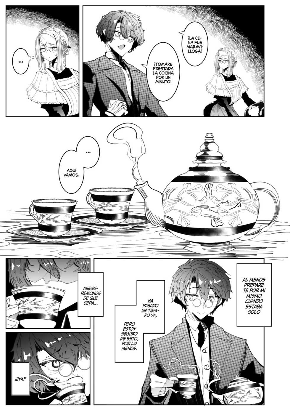 [Metro Notes (Tsumetoro)] Shinshi Tsuki Maid no Sophie-san 5 | La doncella del Caballero Sophie 5 [Spanish] [ChocolaScan] [Decensored] [Digital] - Page 14