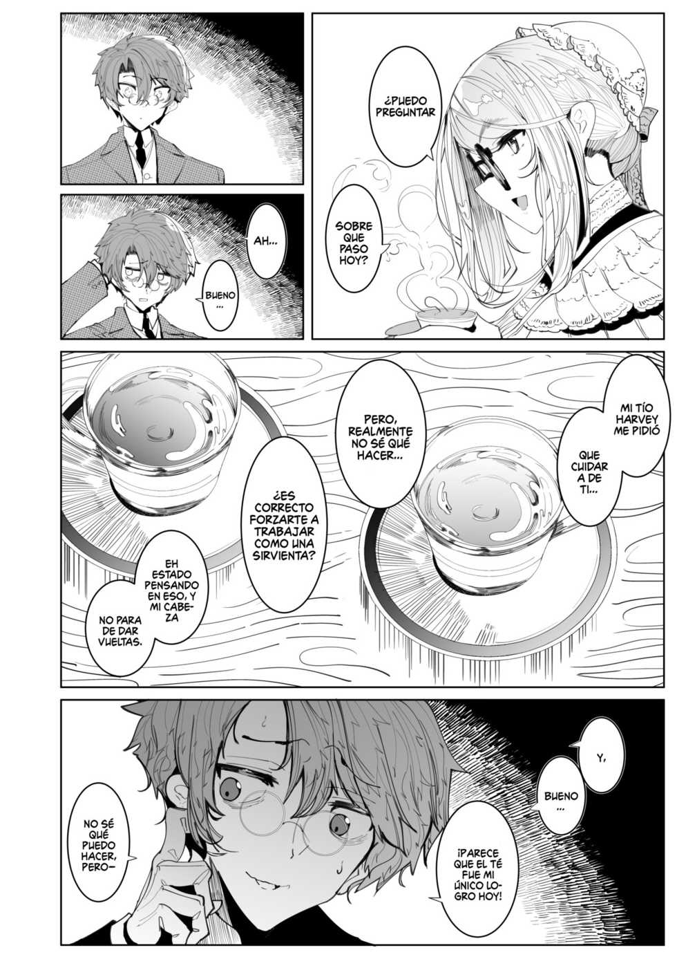 [Metro Notes (Tsumetoro)] Shinshi Tsuki Maid no Sophie-san 5 | La doncella del Caballero Sophie 5 [Spanish] [ChocolaScan] [Decensored] [Digital] - Page 17