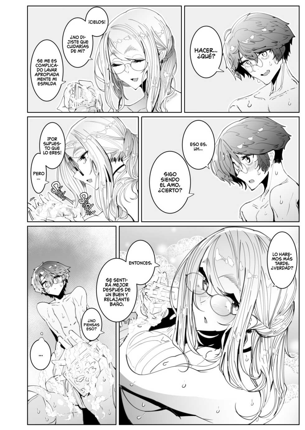[Metro Notes (Tsumetoro)] Shinshi Tsuki Maid no Sophie-san 5 | La doncella del Caballero Sophie 5 [Spanish] [ChocolaScan] [Decensored] [Digital] - Page 23
