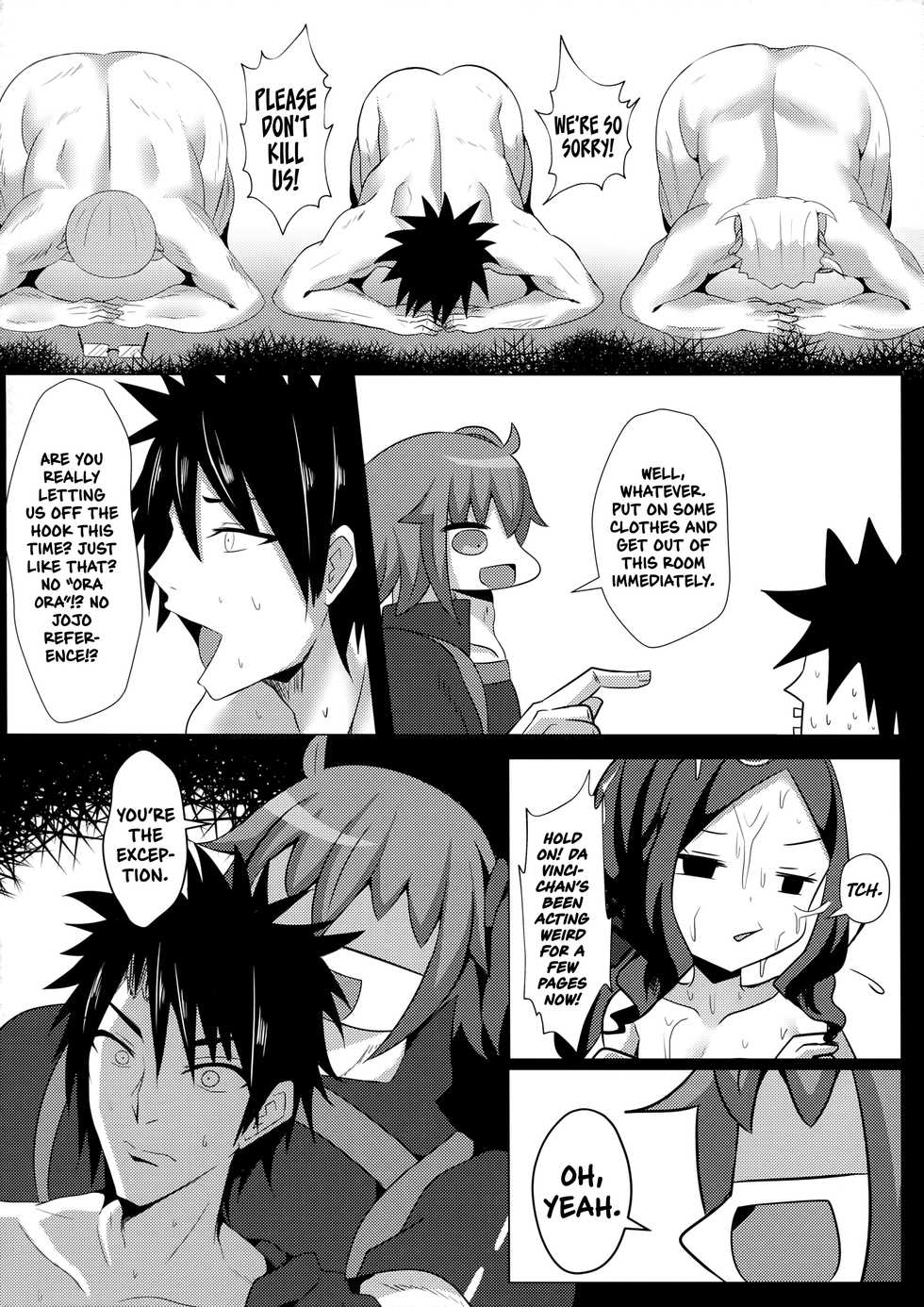 (FF35) [Shiki be careful (Shiki)] Chotto Iyarashiin dakedo Da Vinci no Odeko o Mita Toki Ore wa Kakin Shita!! (Fate/Grand Order) [English] {Hennojin} - Page 23