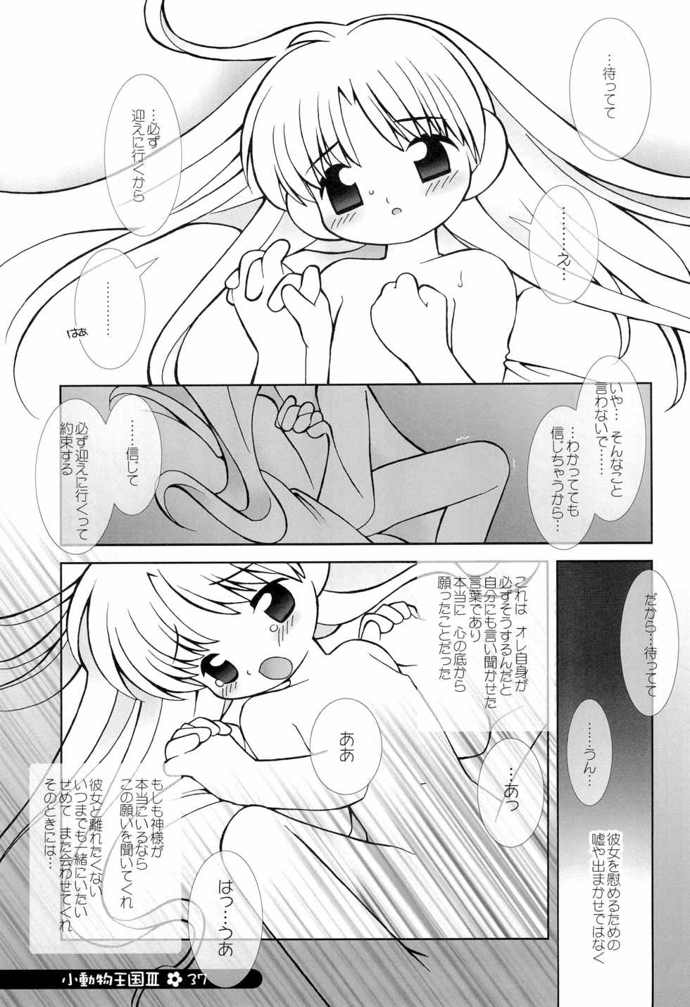 (C66) [Sadakichidou (Yamamoto Sadakichi)] little animal kingdom part III - Page 37
