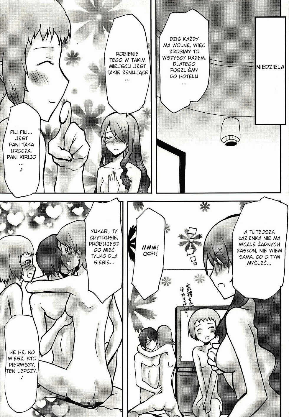 (COMIC1☆2) [Omodume (Kushikatsu Koumei)] Omodume BOX IV (Persona 3) [Polish] - Page 12