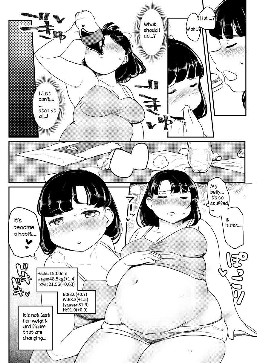 Ayano's Weight Gain Diary [English] - Page 6