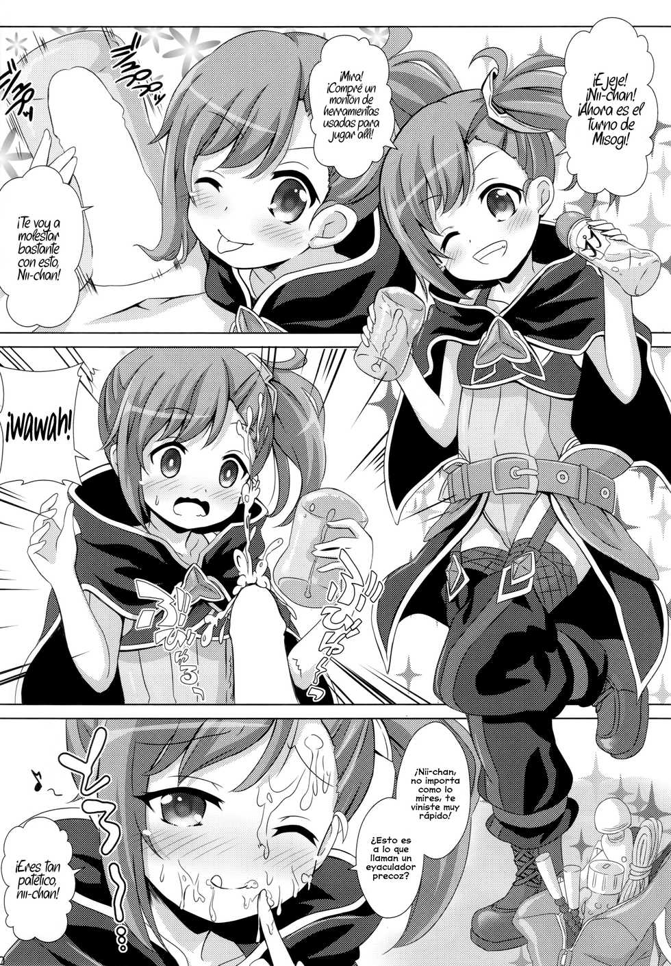 (C97) [Aaaa Ichizoku Kumiai (Aiura Aiu)] Little Lyrical to Nakayoshi Harem (Princess Connect! Re:Dive) [Spanish] [Rakuen Translations] - Page 9