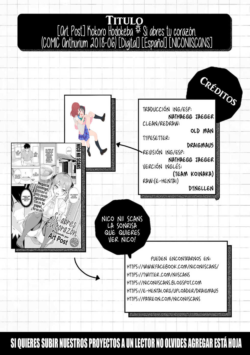 [Art Post] Kokoro Hodokeba | Si abres tu corazón (COMIC Anthurium 2018-06) [Spanish] [NICONIISCANS] [Digital] - Page 25