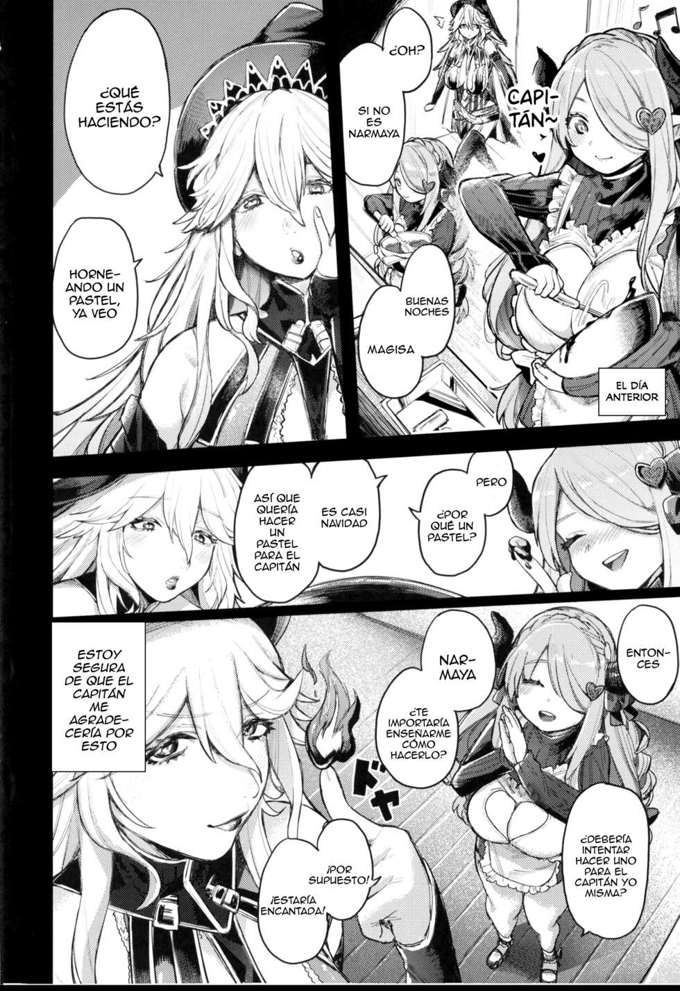 [Keoya (Keoya)] Majo to Chouchou to Chocolate (Granblue Fantasy) [Spanish] - Page 4