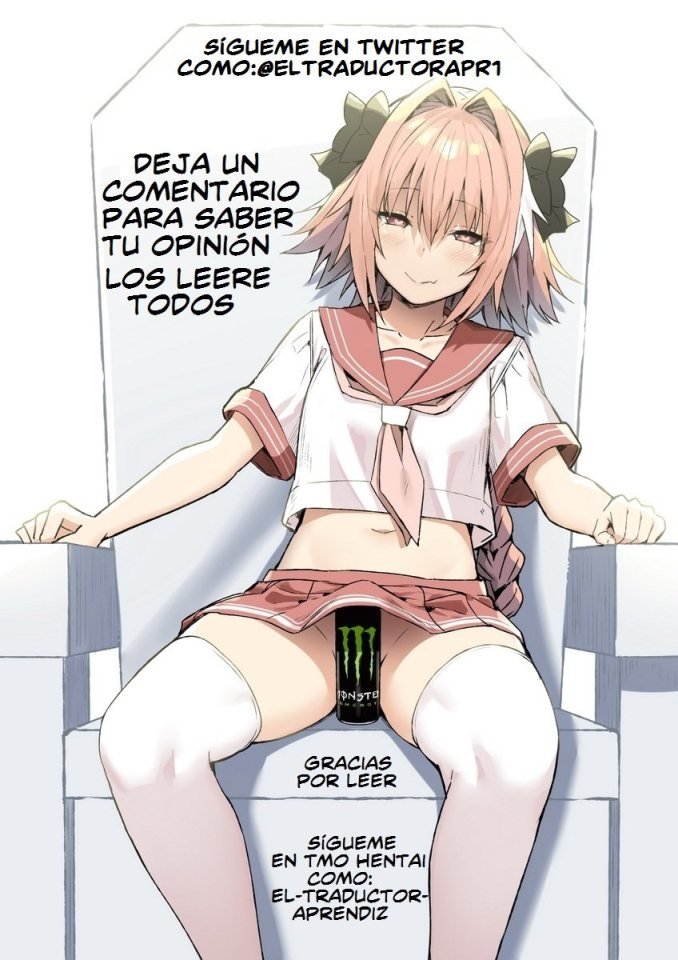 [Kakukonoka (Menoko)] Master no Youbou de Saishuu Sairin ga Ero Ishou ni Natte Shimatta Astolfo-kun (Fate/Grand Order) [Spanish] - Page 24