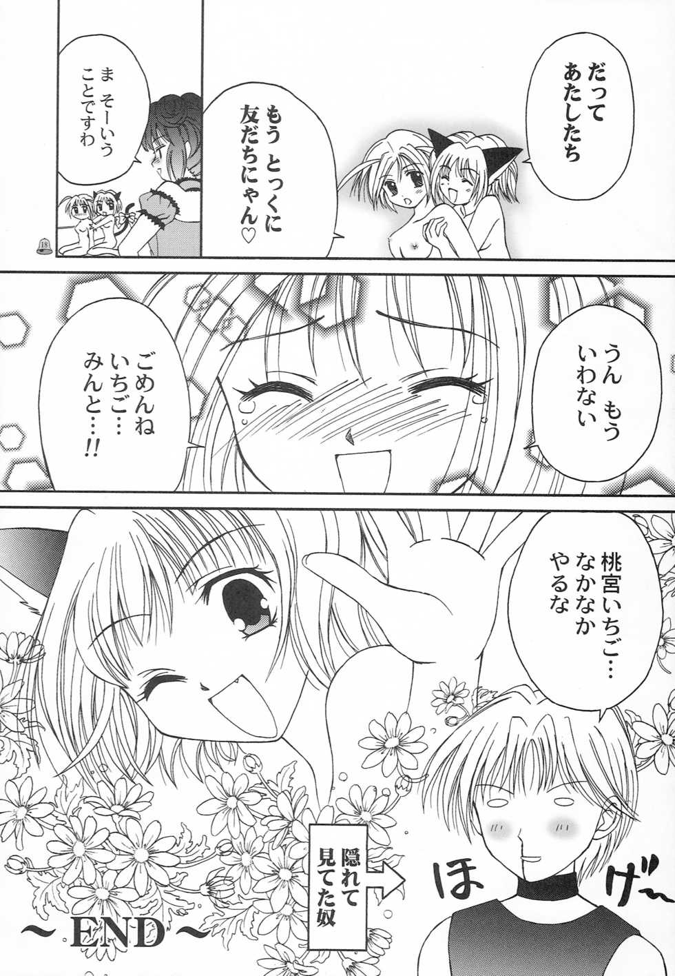 [Happy Kamu Kamu, PISCES (Masaki Gunji, Hidaka Ryou)] Saturday Morning Musume. (Tokyo Mew Mew, Full Moon o Sagashite) - Page 17