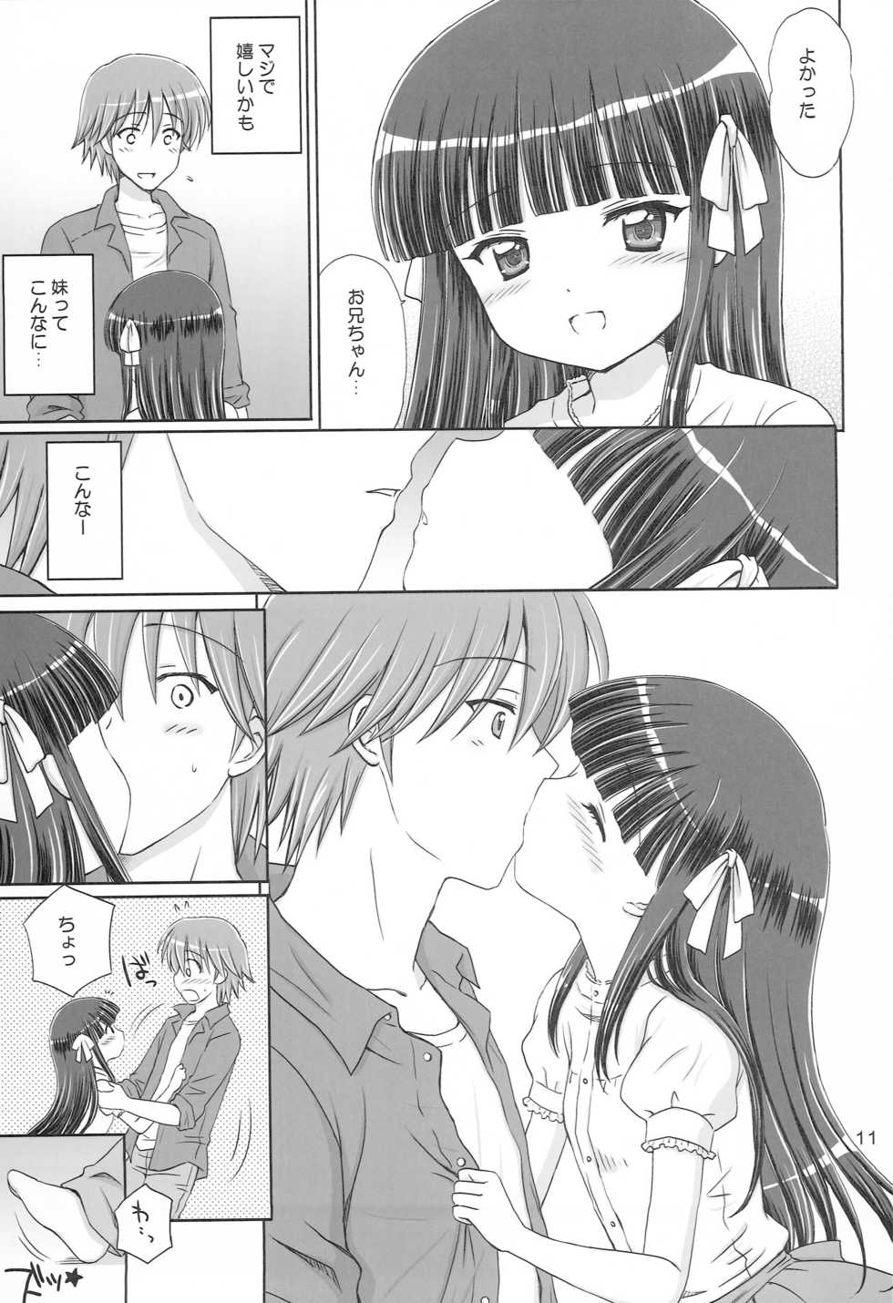 (C83) [NIKOPONDO (Aoyama Reo)] SWEET LITTLE SISTER - Page 10