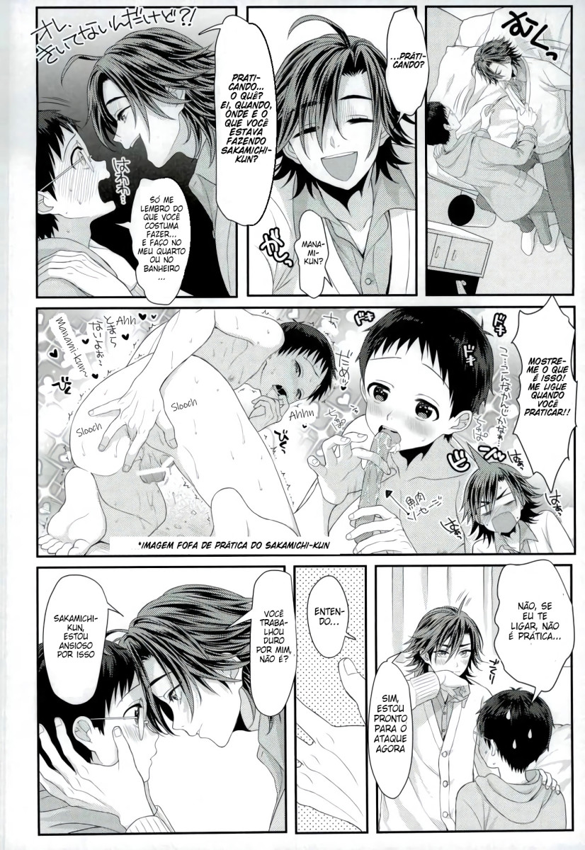 (Zenkai Cadence 12) [ROYAL CROWN (Kisaragi Mizu)] Milkshake (Yowamushi Pedal) [Portuguese-BR] - Page 7