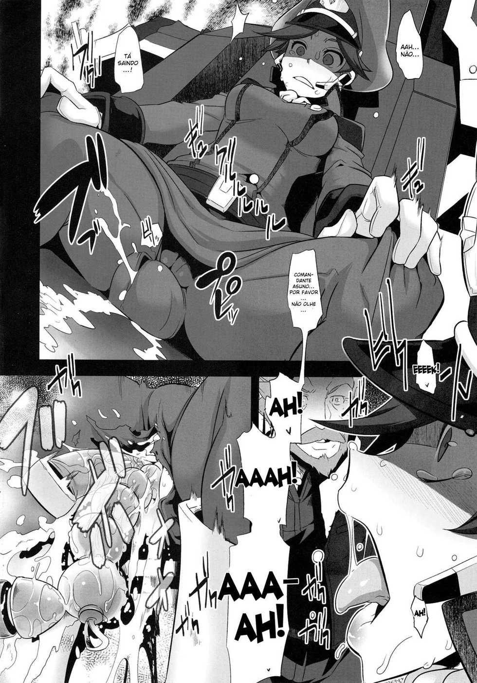 (C82) [Da Hootch (ShindoL)] DAME Kanchou (Gundam AGE) [Portuguese-BR] [Mundo Hentai] - Page 14