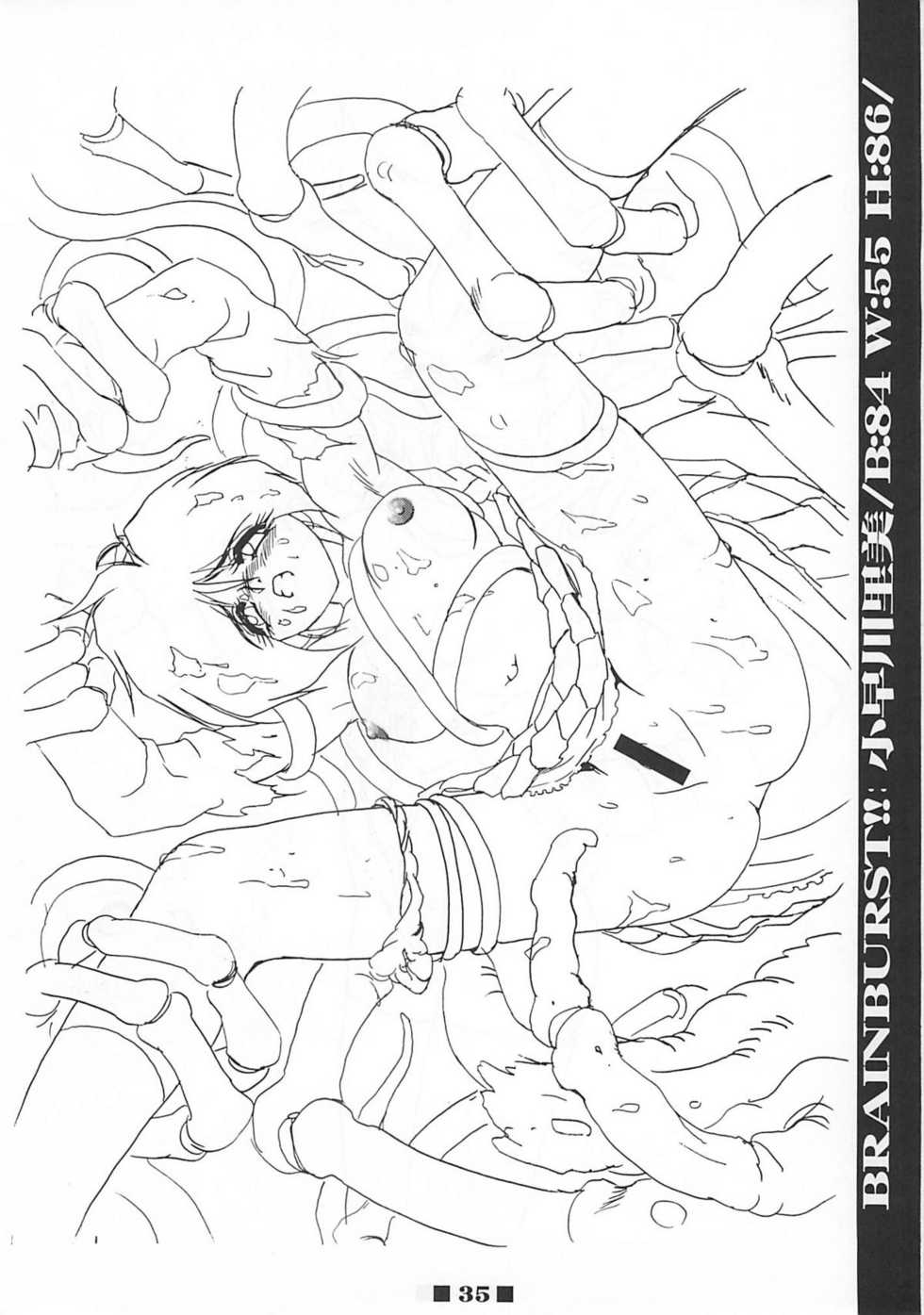 (C58) [HQ's (Kajiyama Hiroshi)] RB Works (1) Genm & Brainburst!! Injuu Genmu Gengashuu (Injuu Genmu) - Page 34