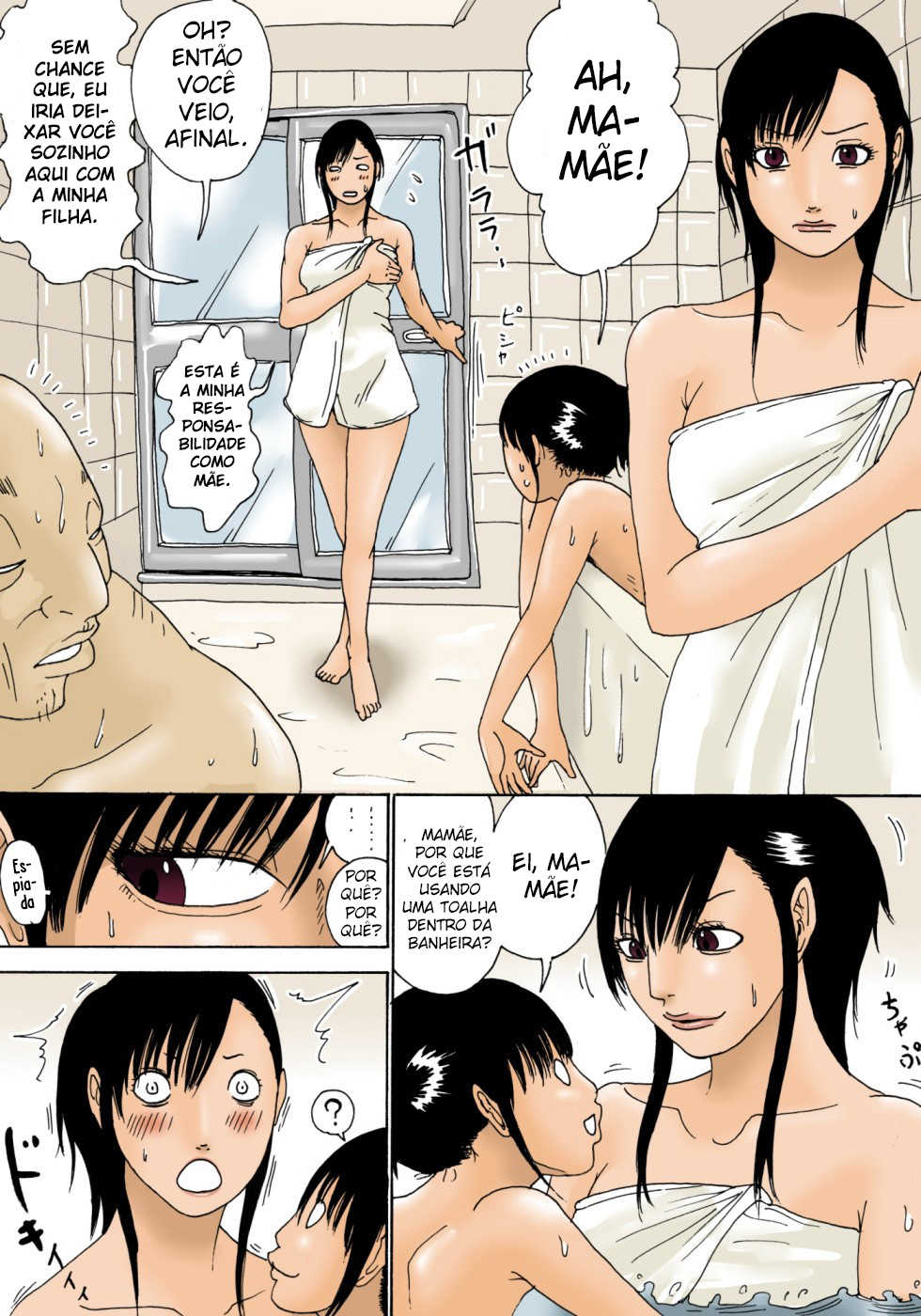 [Kiyokawa Zaidan (Kiyokawa Nijiko)] Ojii-chan to wa Haiccha Dame yo! | Você não pode fazer isso com o vovô! [Portuguese-BR] [Boteco Hentai] - Page 6