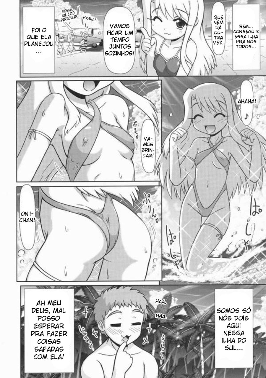 [PNO Group (Hase Yuu)] Motto Motto!! Illya Bun Hokan Keikaku! ~Natsu Nangoku Vacances Hen~ (Fate/stay night) [Portuguese-BR] [Tojara Dark] - Page 5