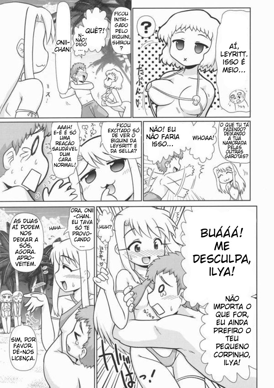[PNO Group (Hase Yuu)] Motto Motto!! Illya Bun Hokan Keikaku! ~Natsu Nangoku Vacances Hen~ (Fate/stay night) [Portuguese-BR] [Tojara Dark] - Page 8