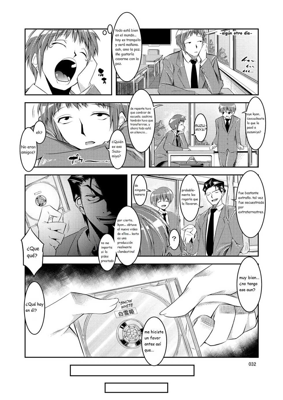 (C76) [Kaientai (Shuten Douji)] Melancholy Princess 4 (The Melancholy of Haruhi Suzumiya) [Spanish] - Page 32
