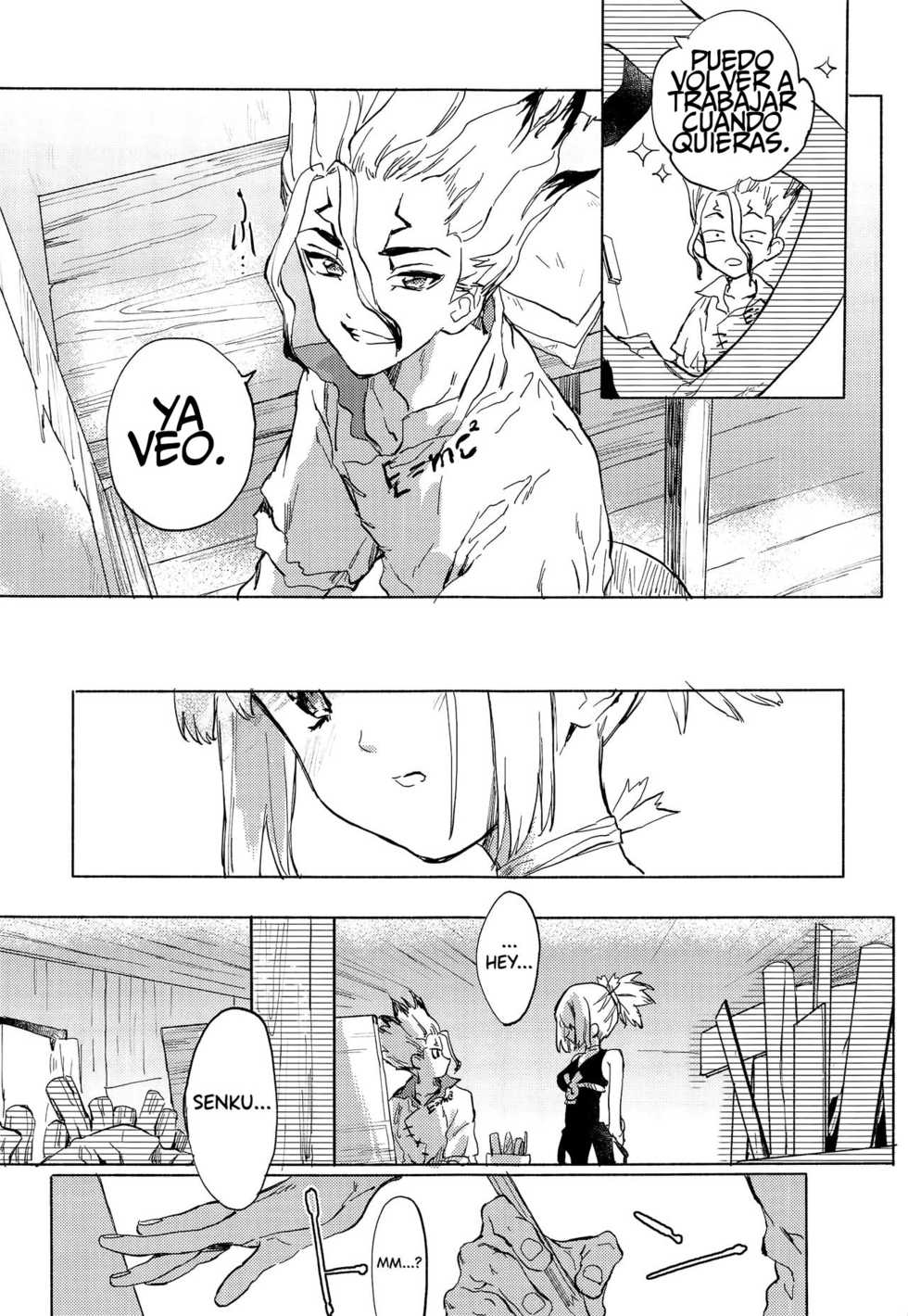 (The ROCK) [tcnc (Serizawa Nae)] HEAVENLY LOVER (Dr. STONE) [Spanish] - Page 10