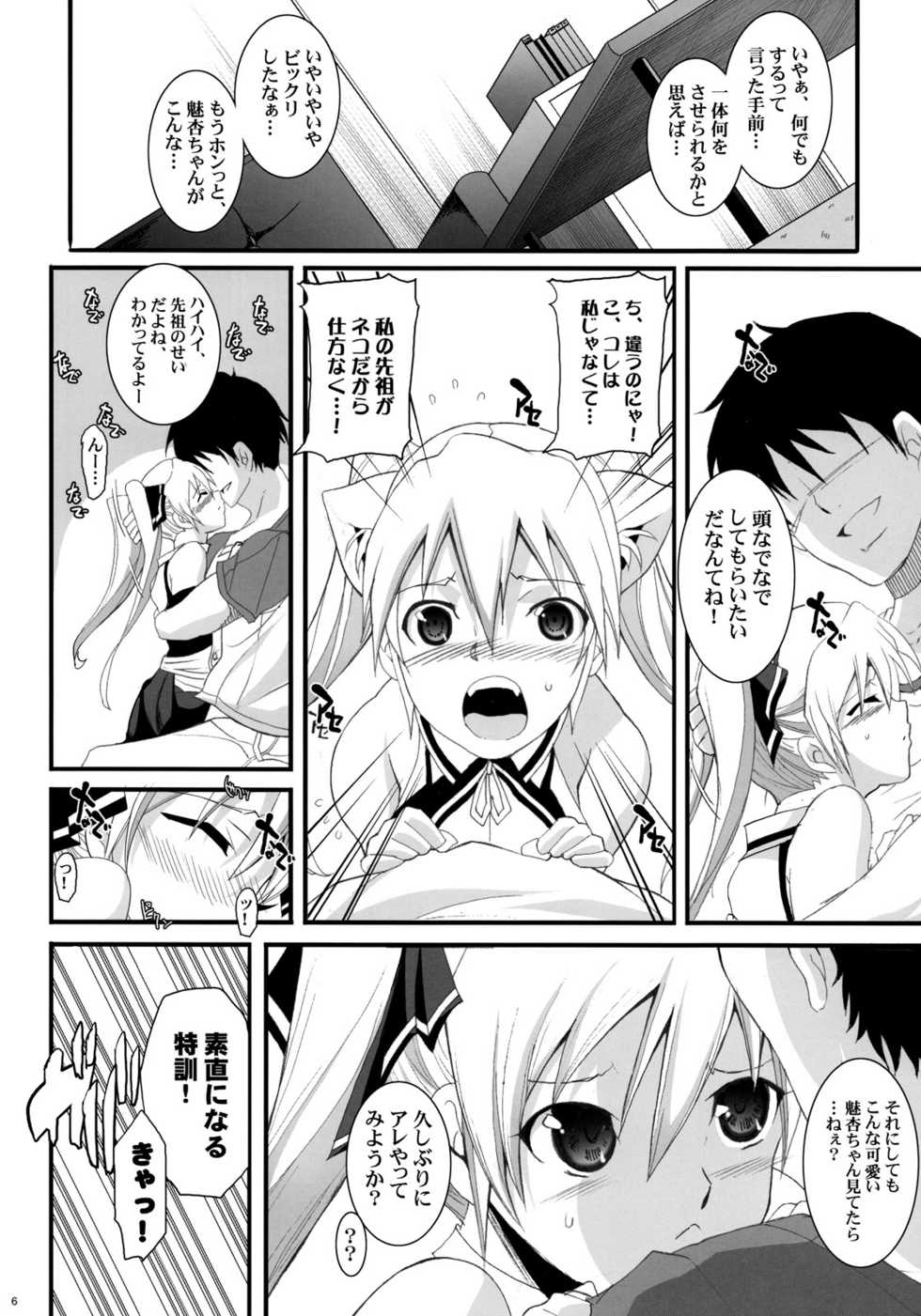 (C77) [Youkai Tamanokoshi (CHIRO)] Dream Catch (Dream C Club) - Page 5