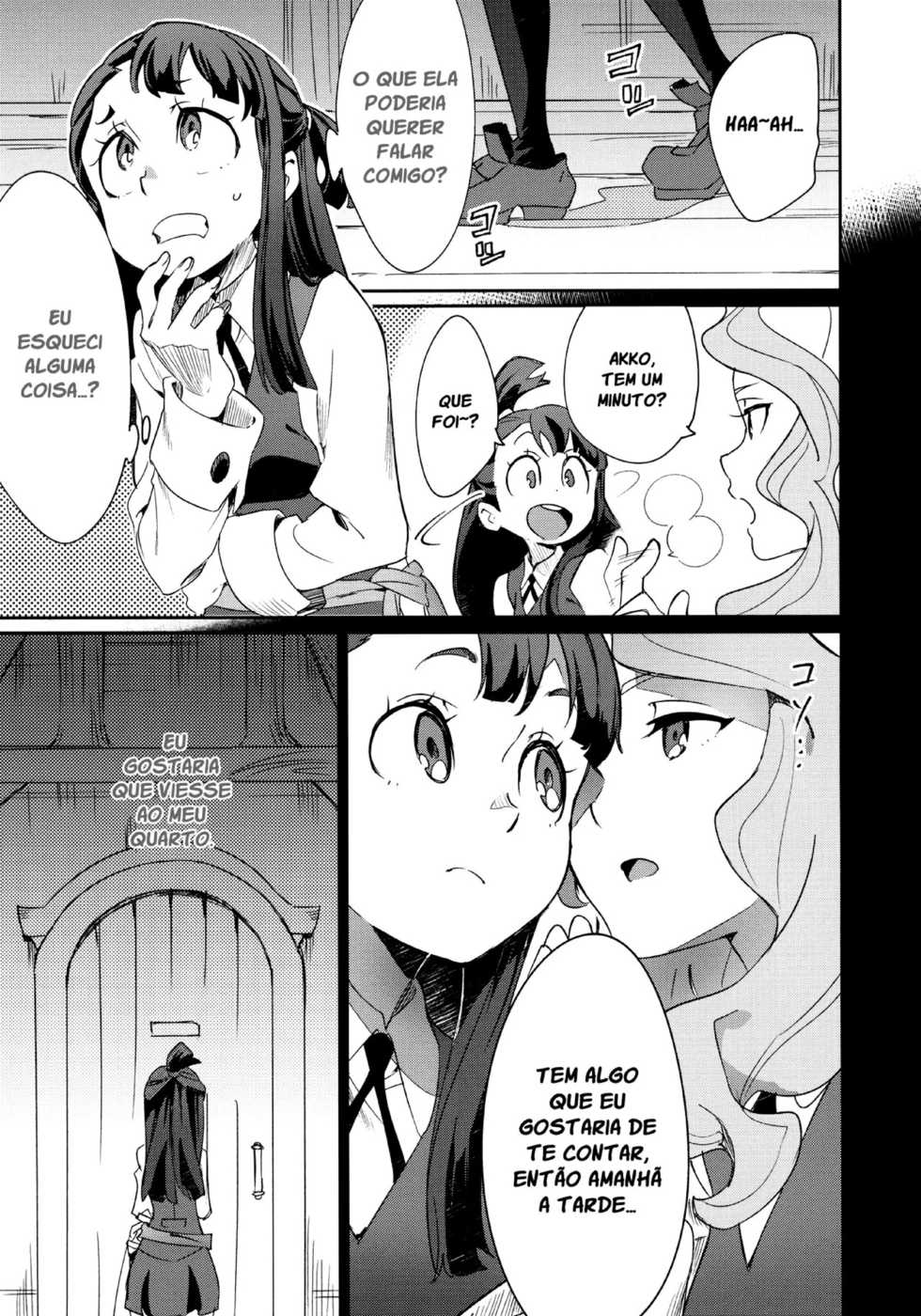 (C92) [DAICHIBOKUJOU (Makiba)] xxx (Little Witch Academia) [Portuguese-BR] - Page 4