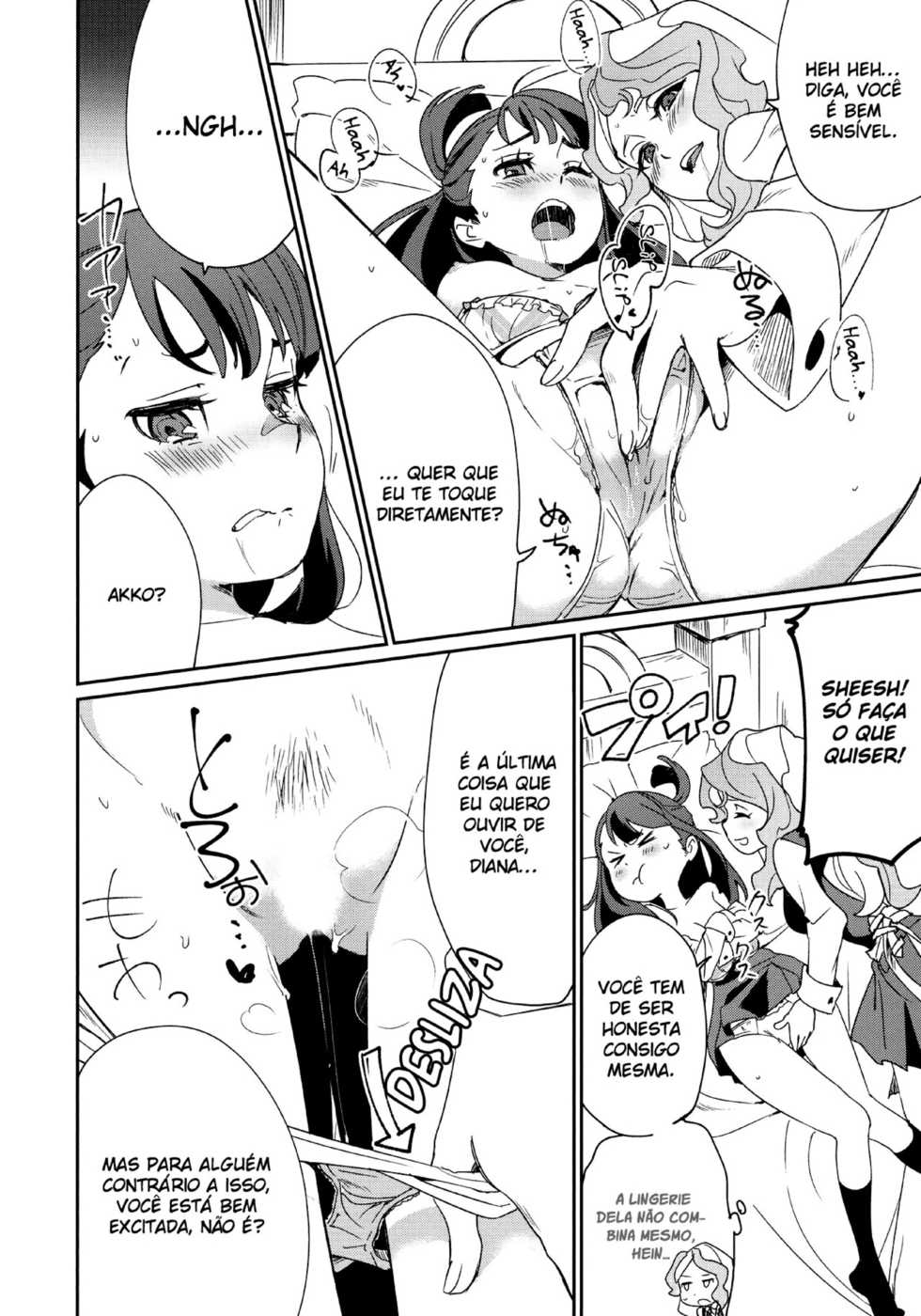 (C92) [DAICHIBOKUJOU (Makiba)] xxx (Little Witch Academia) [Portuguese-BR] - Page 23