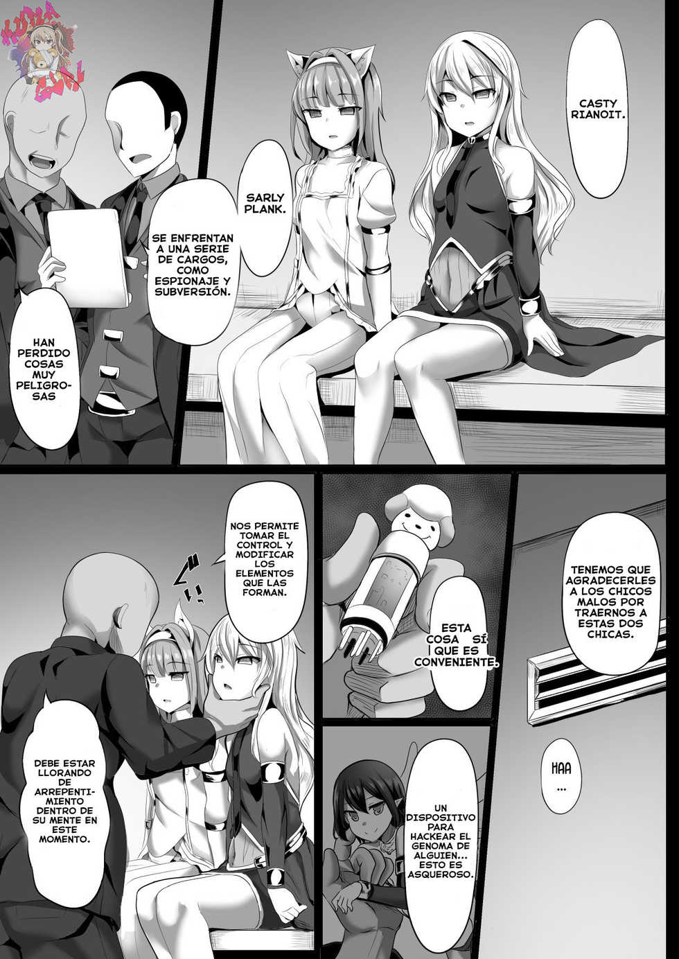 [Saboriguse Syndrome (Yasuhiro)] Cass & Sarly Hypno (Ciel nosurge ~Ushinawareta Hoshi e Sasagu Uta~) [Spanish] [Kumagirl] [Digital] - Page 5