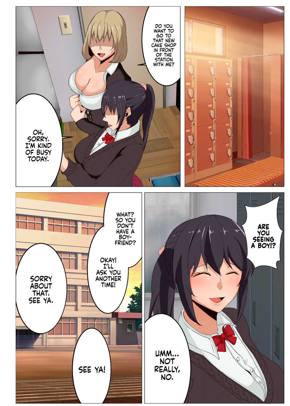 [KAZAMA DoJo (Mucc)] Rikujoubu no Otonashii Senpai no Yowami o Nigitta | The Track and Field Ace's Dark Secret [English] [Digital] - Page 4