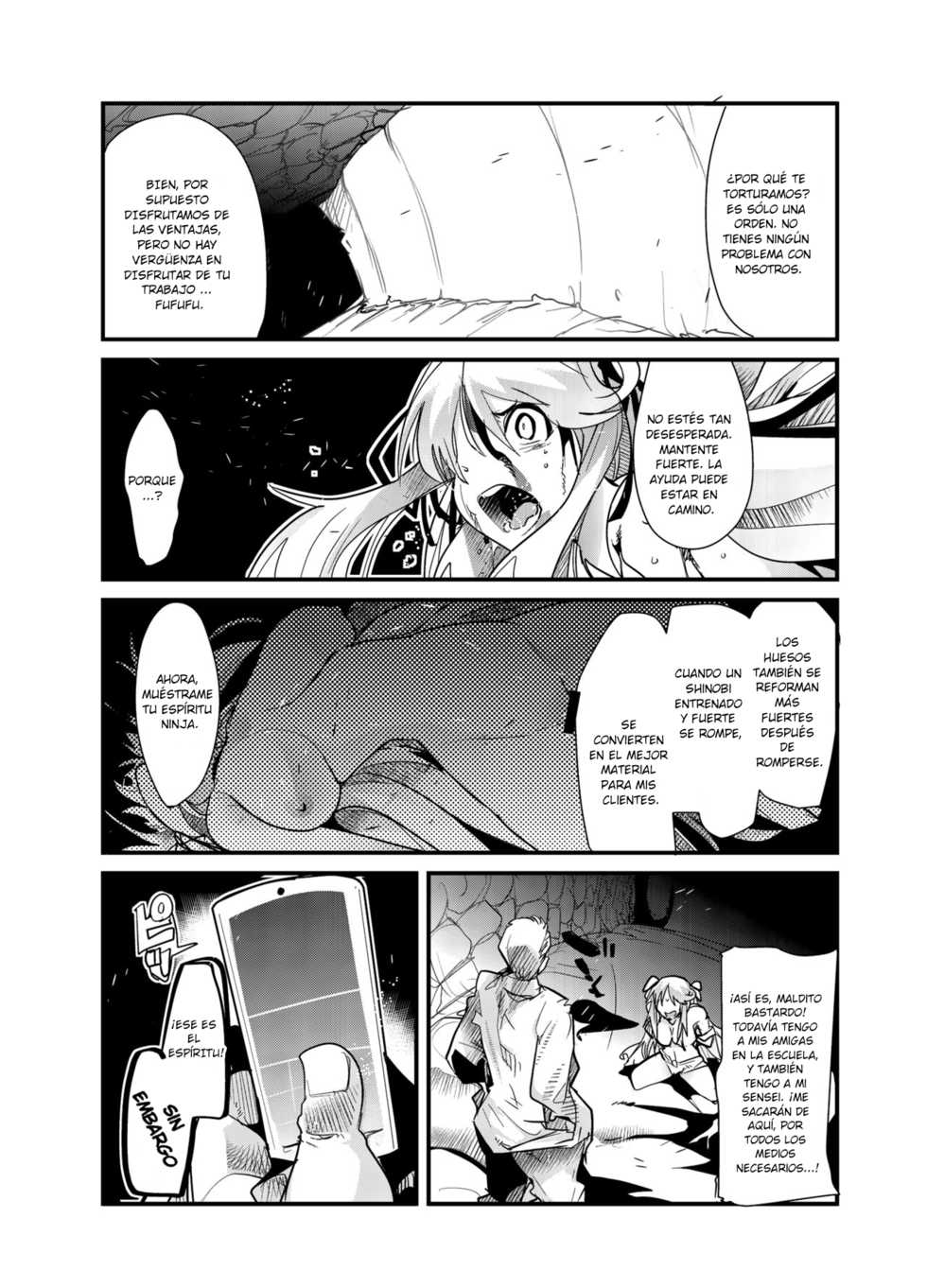 [Bronco Hitoritabi (Uchi-Uchi Keyaki)] Kunoichi Ninpouchou (Senran Kagura) [Spanish] [Honky] [Digital] - Page 14