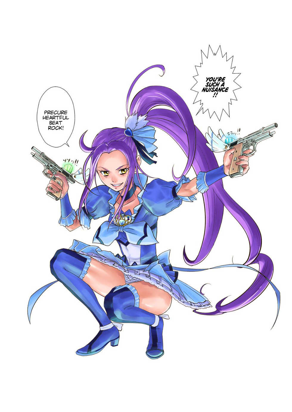 [Juuryoku Shiki Youheki (Dam)] Shock Shoku Burigyua (Pretty Cure) [English] [Peppered Lemons] [Digital] - Page 5
